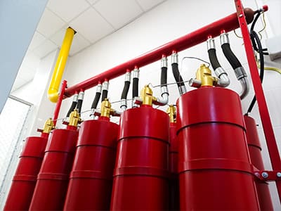 Fire Suppression tanks